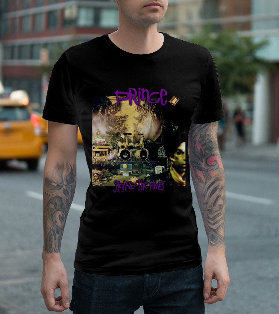 Prince Sign O' The Times Album Art T-Shirt