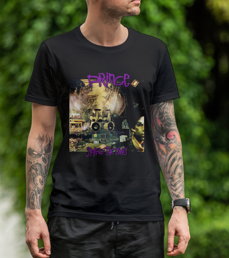Prince Sign O' The Times Album Art T-Shirt
