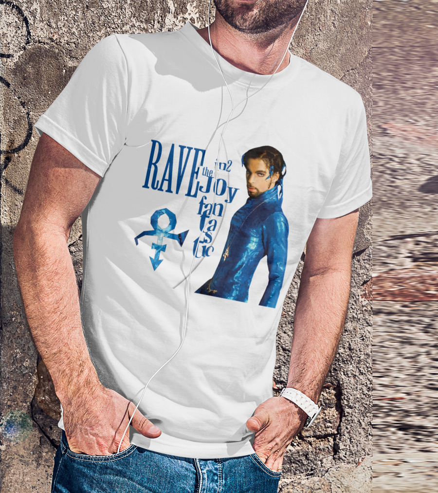 Rave Un2 The Joy Fantastic Prince Symbol Blue Outfit T-Shirt