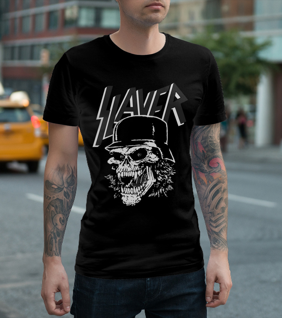 Slayer Skull Soldier Iconic Band T-Shirt