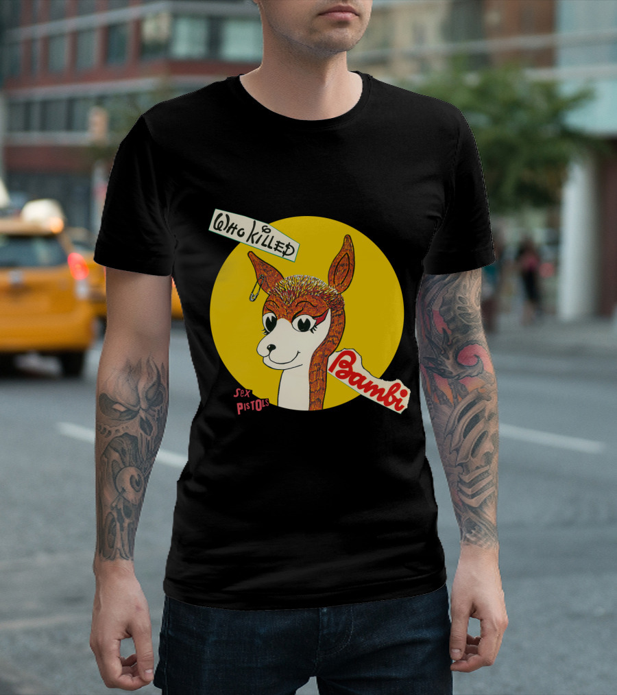 Who Killed Bambi Sex Pistols T-Shirt