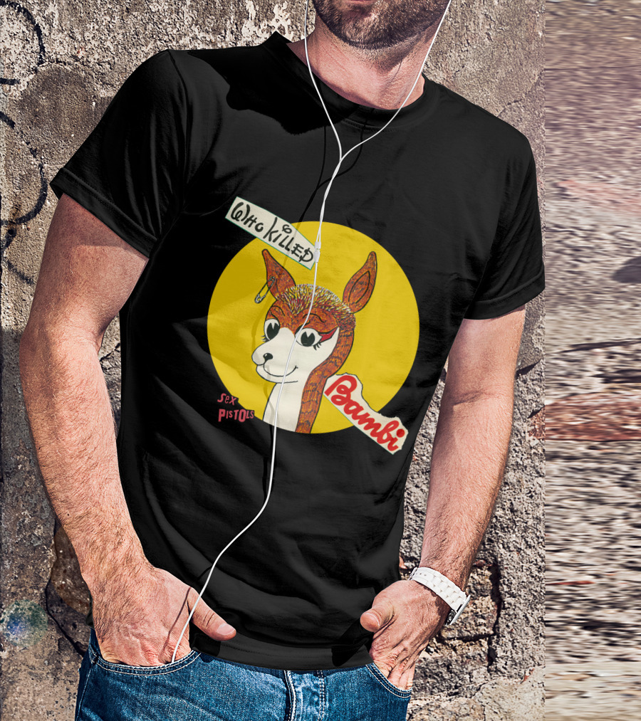 Who Killed Bambi Sex Pistols T-Shirt