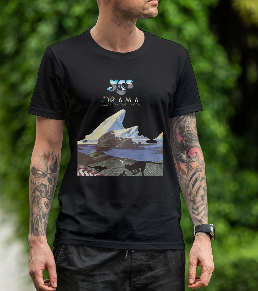 Yes Drama Album Cover Art Landscape T-Shirt