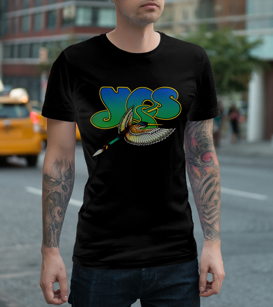 Yes Logo With Bird T-Shirt