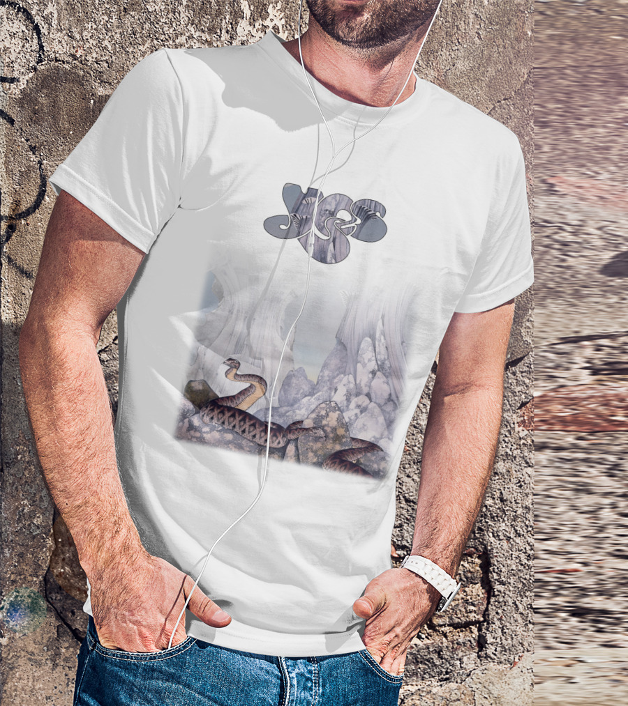 Yes Album 44 Roger Dean Art Snake T-Shirt
