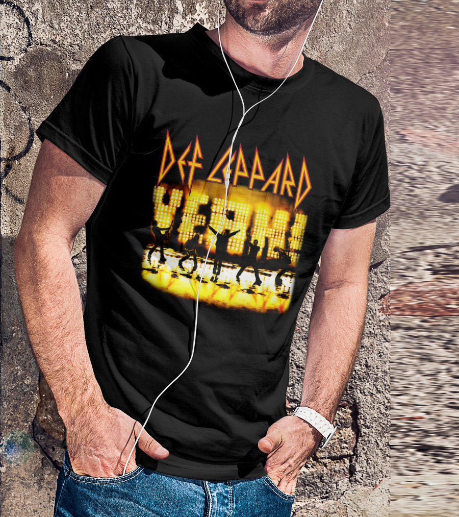 Def Leppard Yeah! Album Silhouette Performance T-Shirt