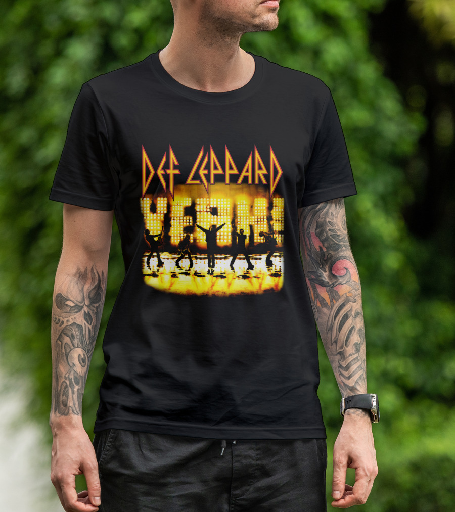 Def Leppard Yeah! Album Silhouette Performance T-Shirt