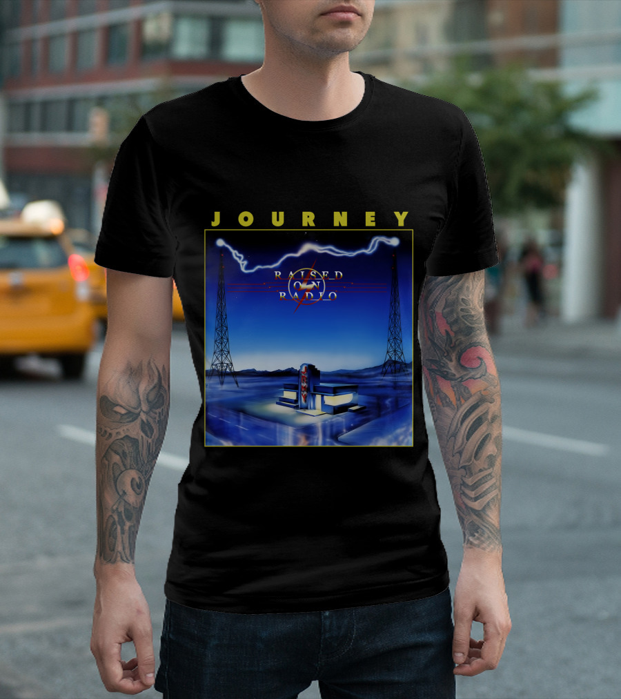 Journey Raised On Radio Jn T-Shirt