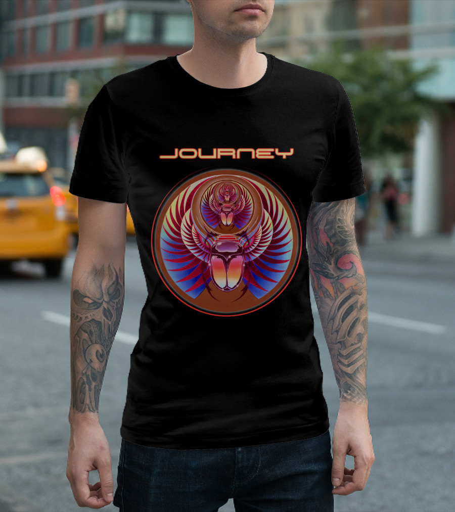 Journey Scarab Beetle Symmetrical T-Shirt