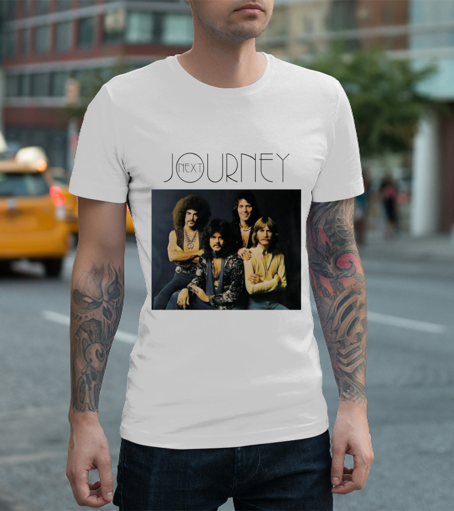 Journey Next JN 28 Vintage Band Members T-Shirt