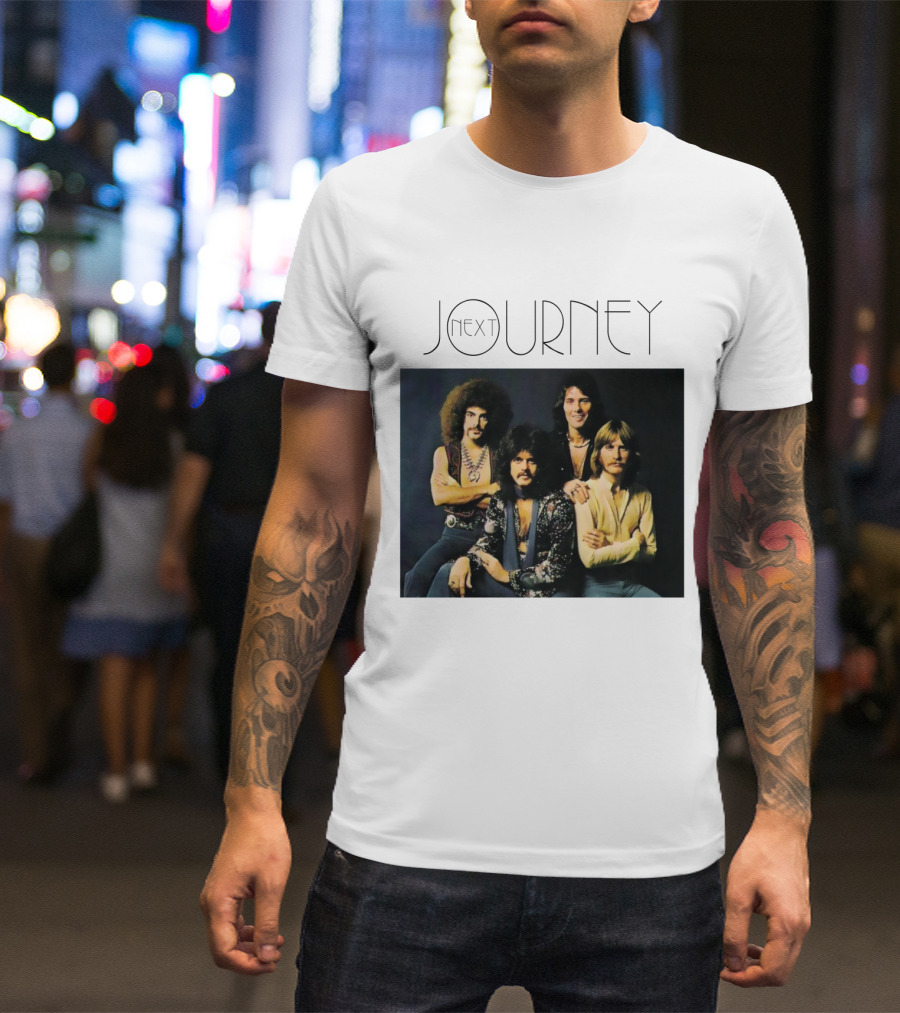 Journey Next JN 28 Vintage Band Members T-Shirt
