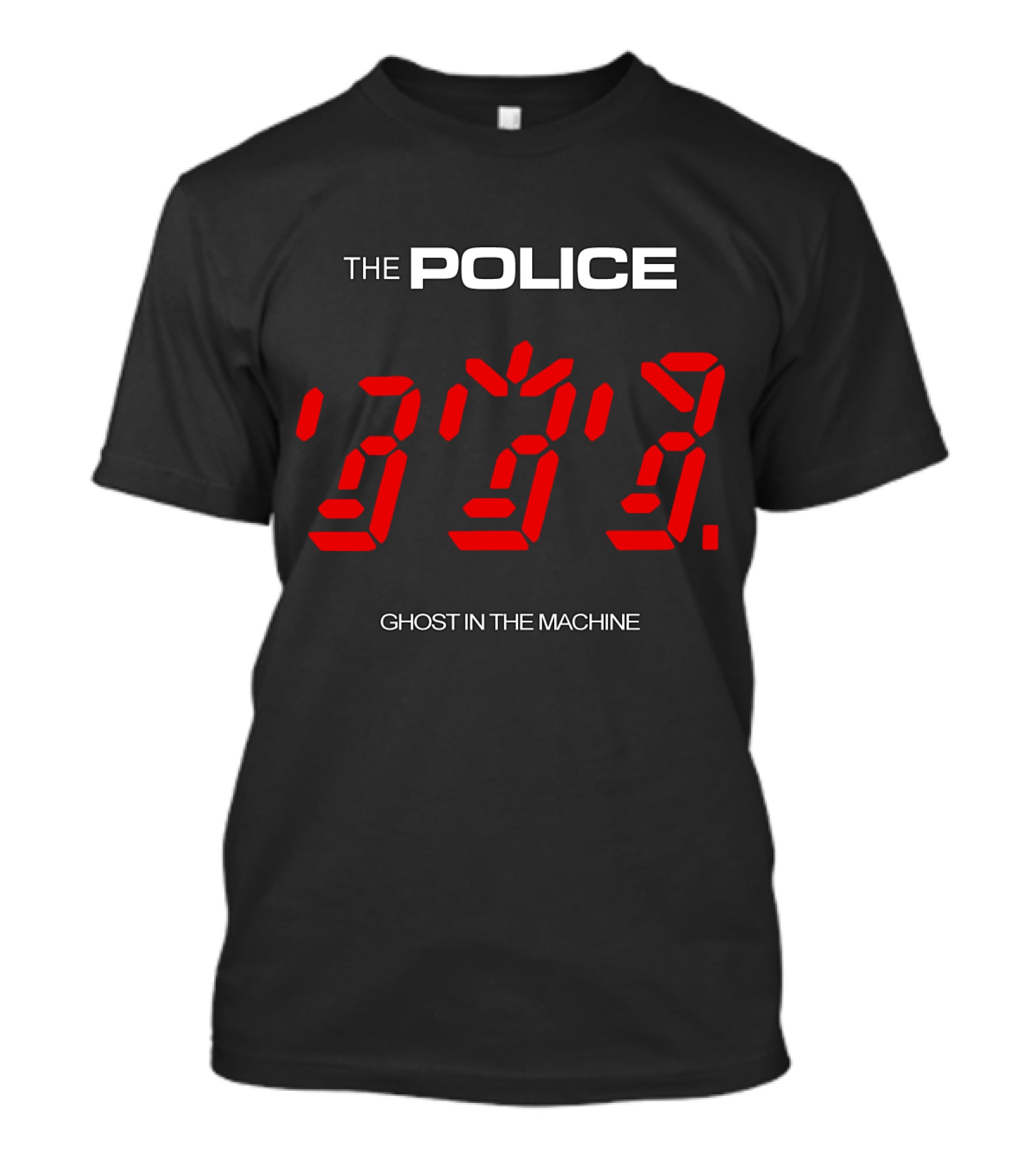 The Police Ghost In The Machine 3739 T-Shirt