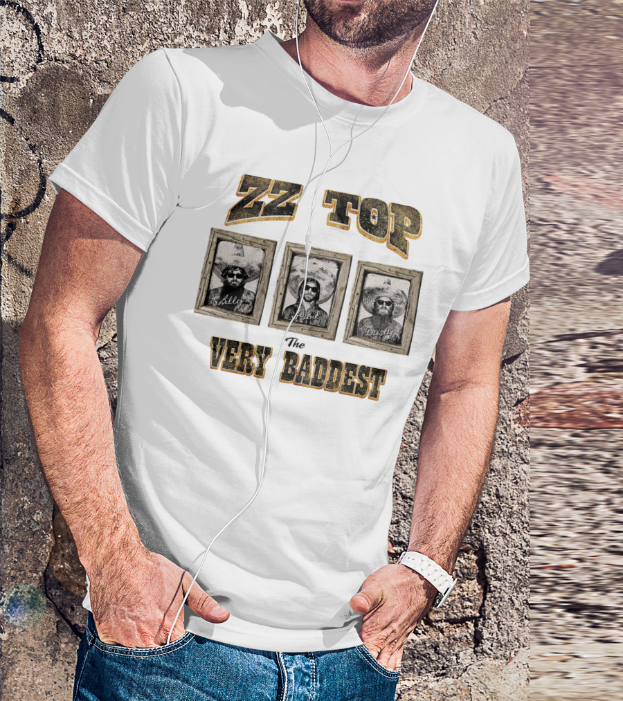 Zz Top The Very Baddest Billy Frank Dusty T-Shirt