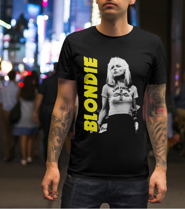 Blondie Camp Funtime Black And White T-Shirt