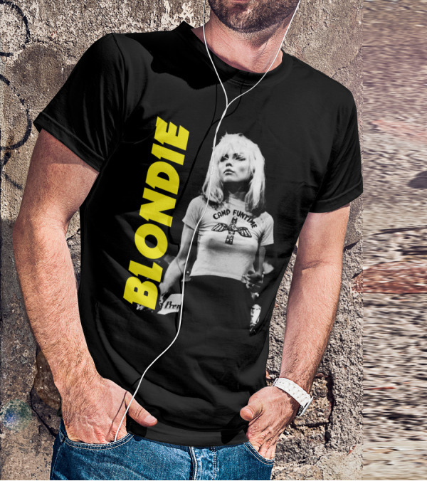 Blondie Camp Funtime Black And White T-Shirt
