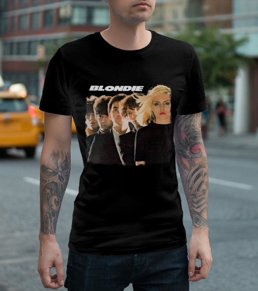 Blondie Parallel Lines Album Cover Art T-Shirt