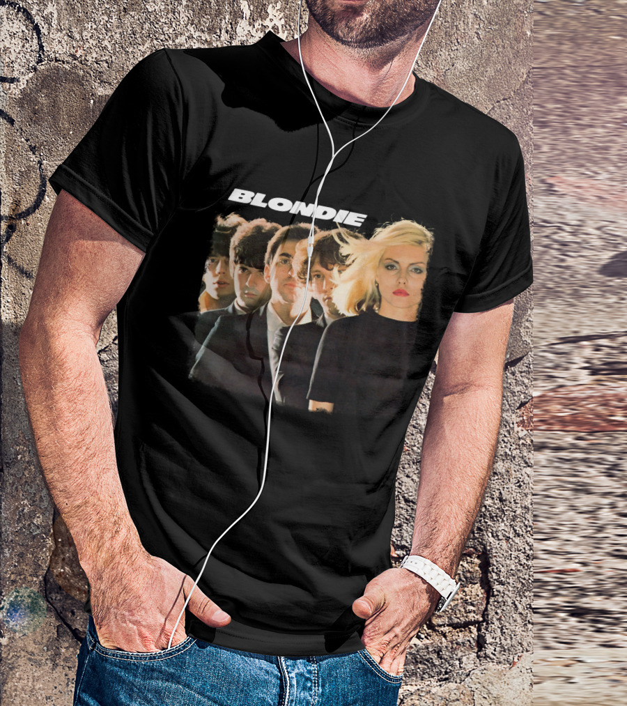 Blondie Parallel Lines Album Cover Art T-Shirt