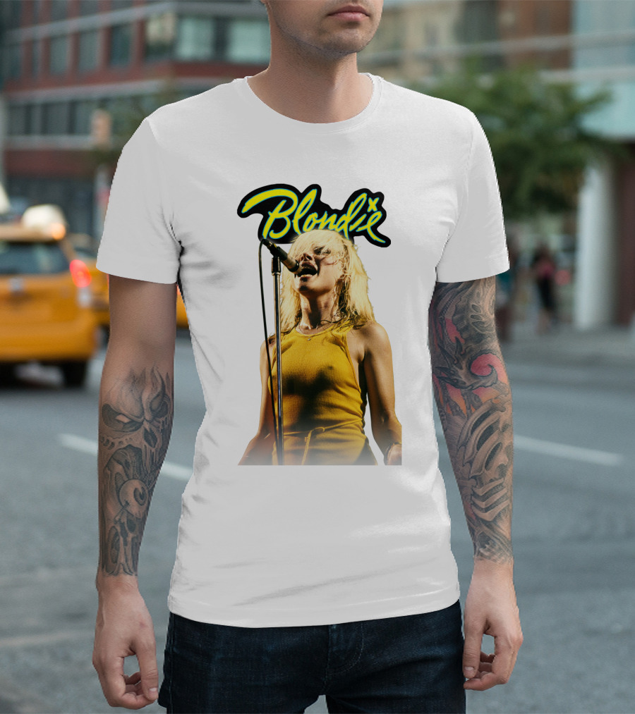 Blondie Live Performance Fan Merch T-Shirt