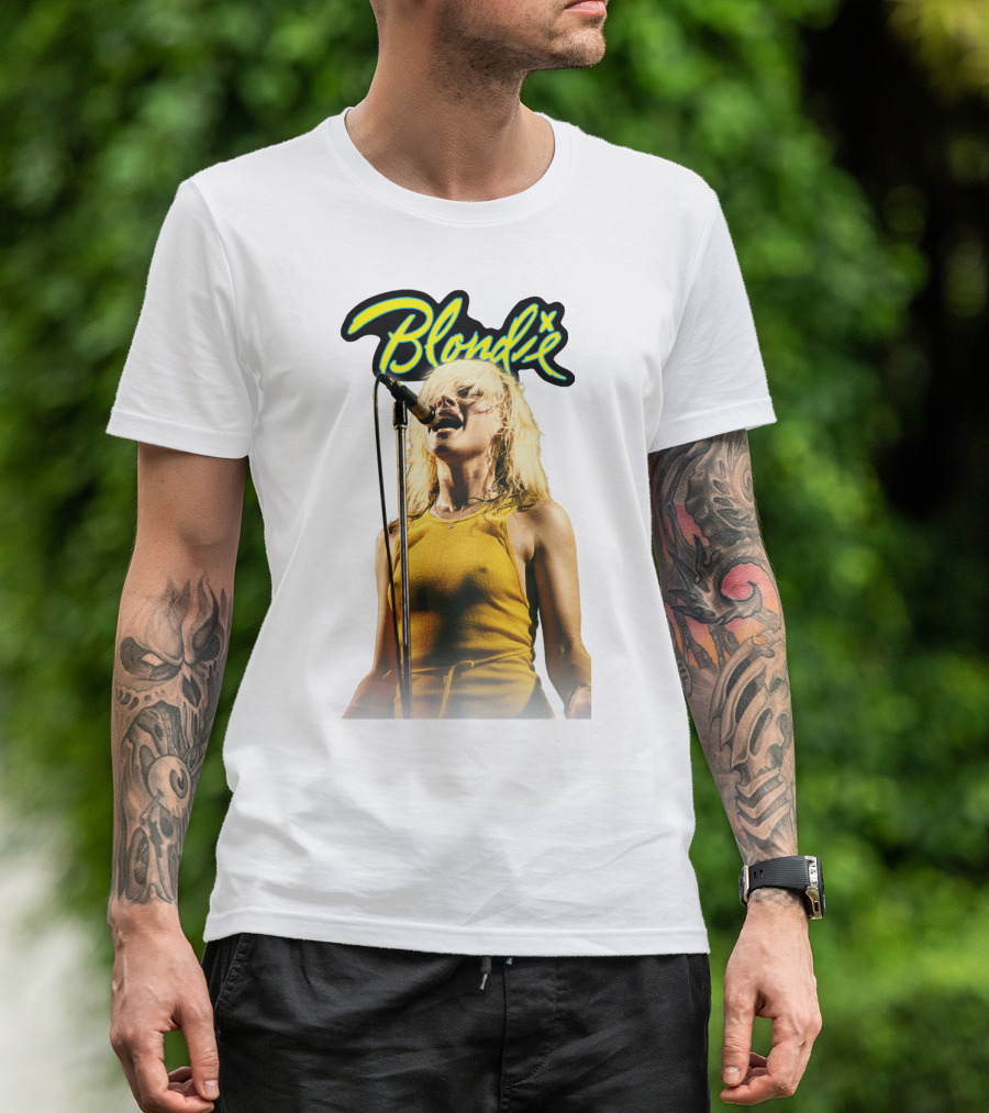 Blondie Live Performance Fan Merch T-Shirt