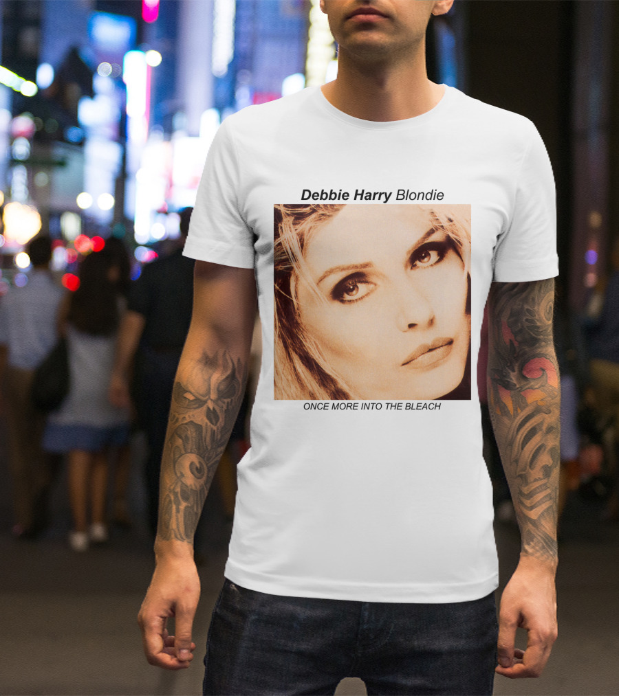 Debbie Harry Blondie Once More Into The Bleach T-Shirt