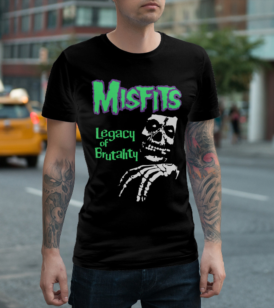 Misfits Legacy Of Brutality Skeleton T-Shirt