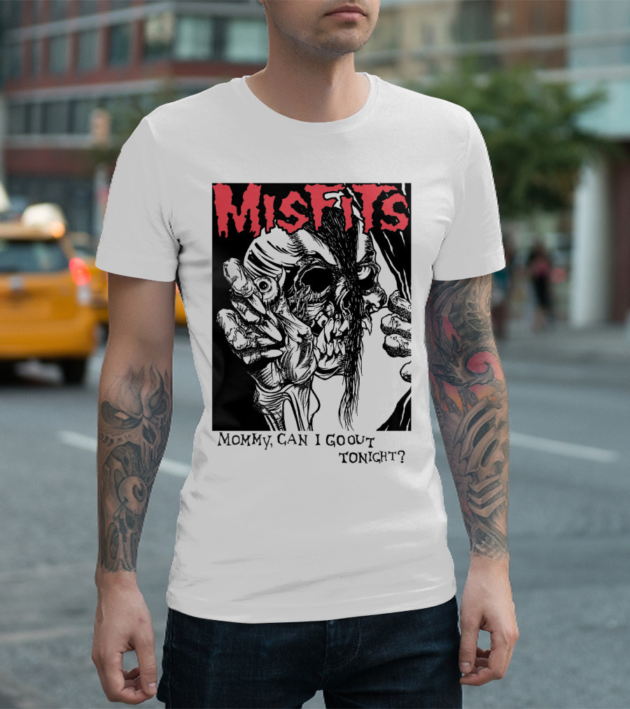 Misfits Mommy Can I Go Out Tonight? T-Shirt