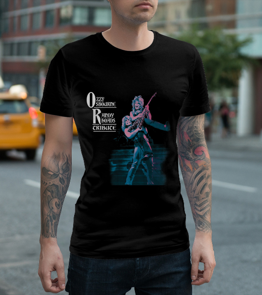Ozzy Osbourne Randy Rhoads Tribute T-Shirt