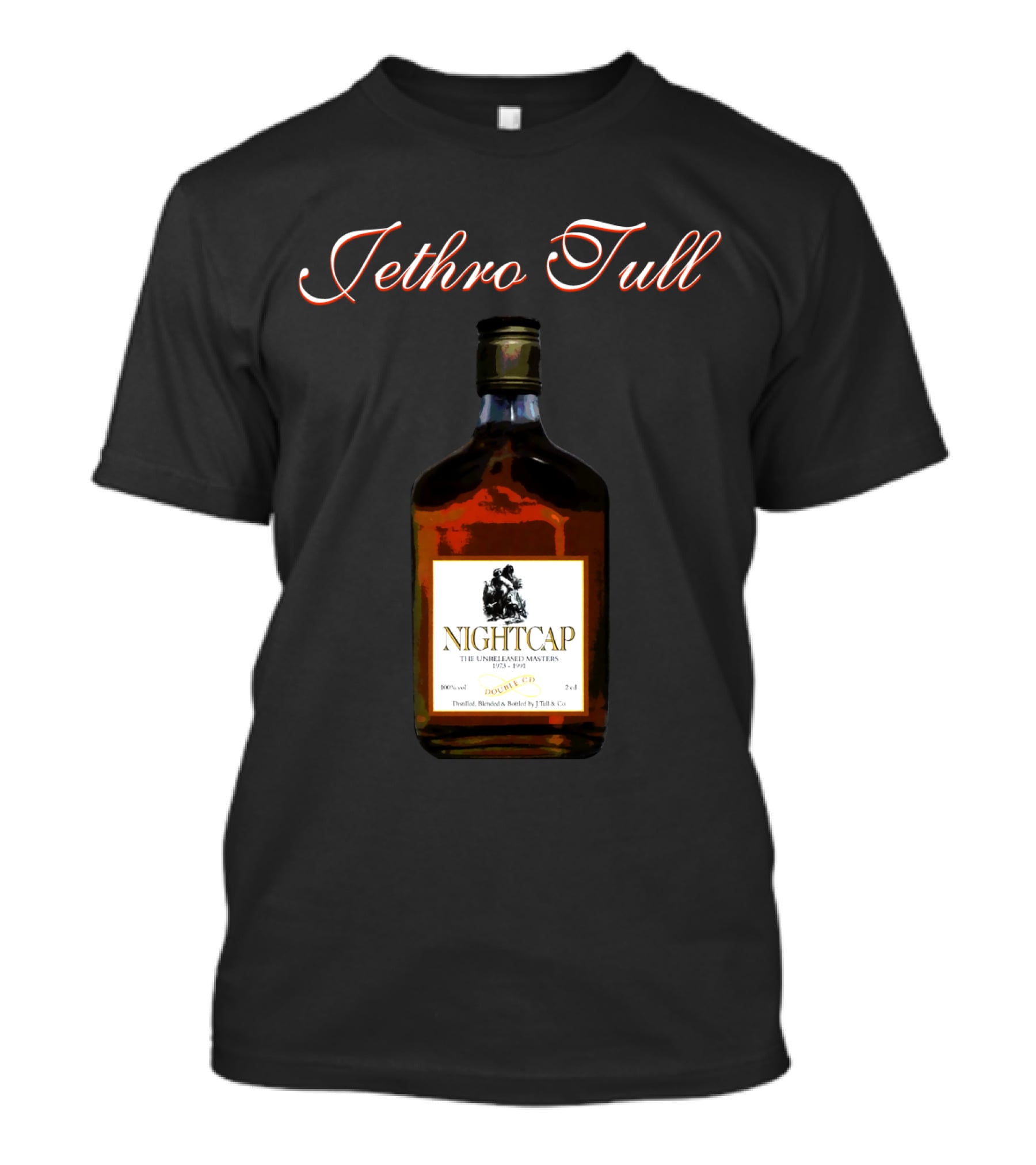 Jethro Tull Nightcap The Unreleased Masters 1973-1991 Bottle 70 Cl Malt T-Shirt