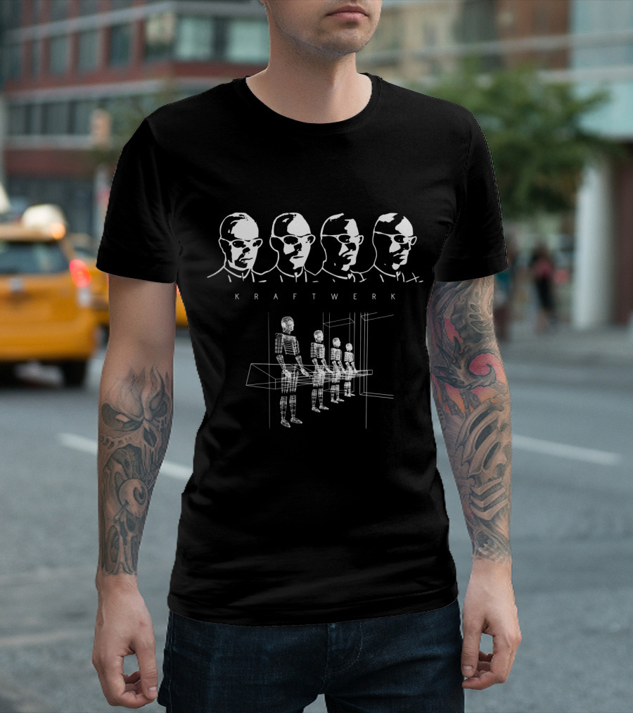 Kraftwerk The Robots Retro T-Shirt