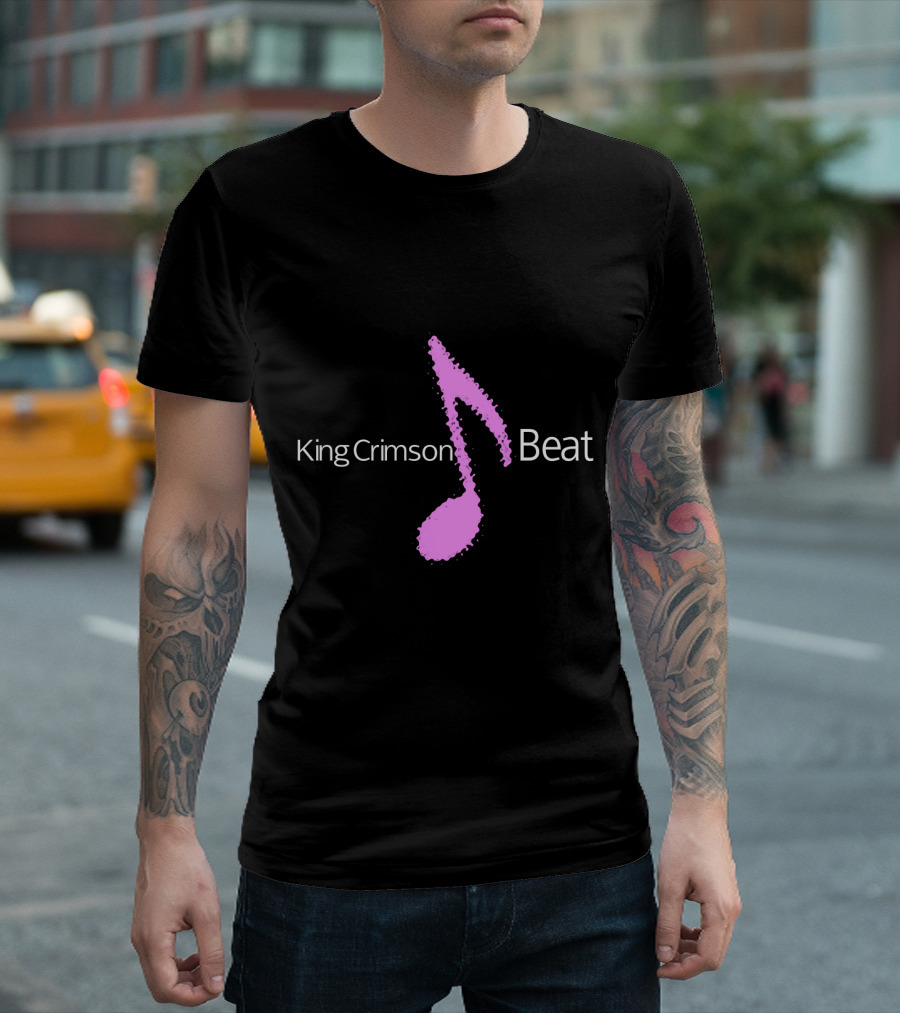 King Crimson Beat Music Note T-Shirt