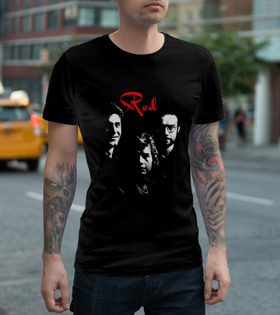 Red Compact 09 Black and White Trio T-Shirt