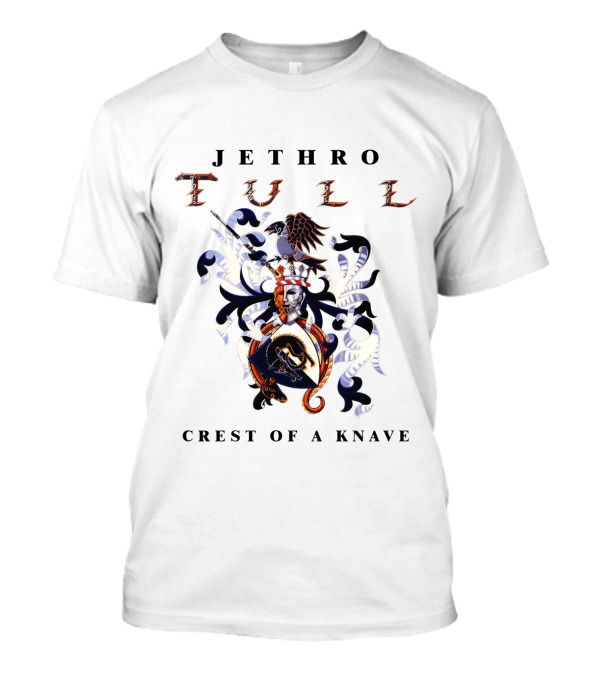 Jethro Tull Crest Of A Knave Detailed Coat Of Arms T-Shirt