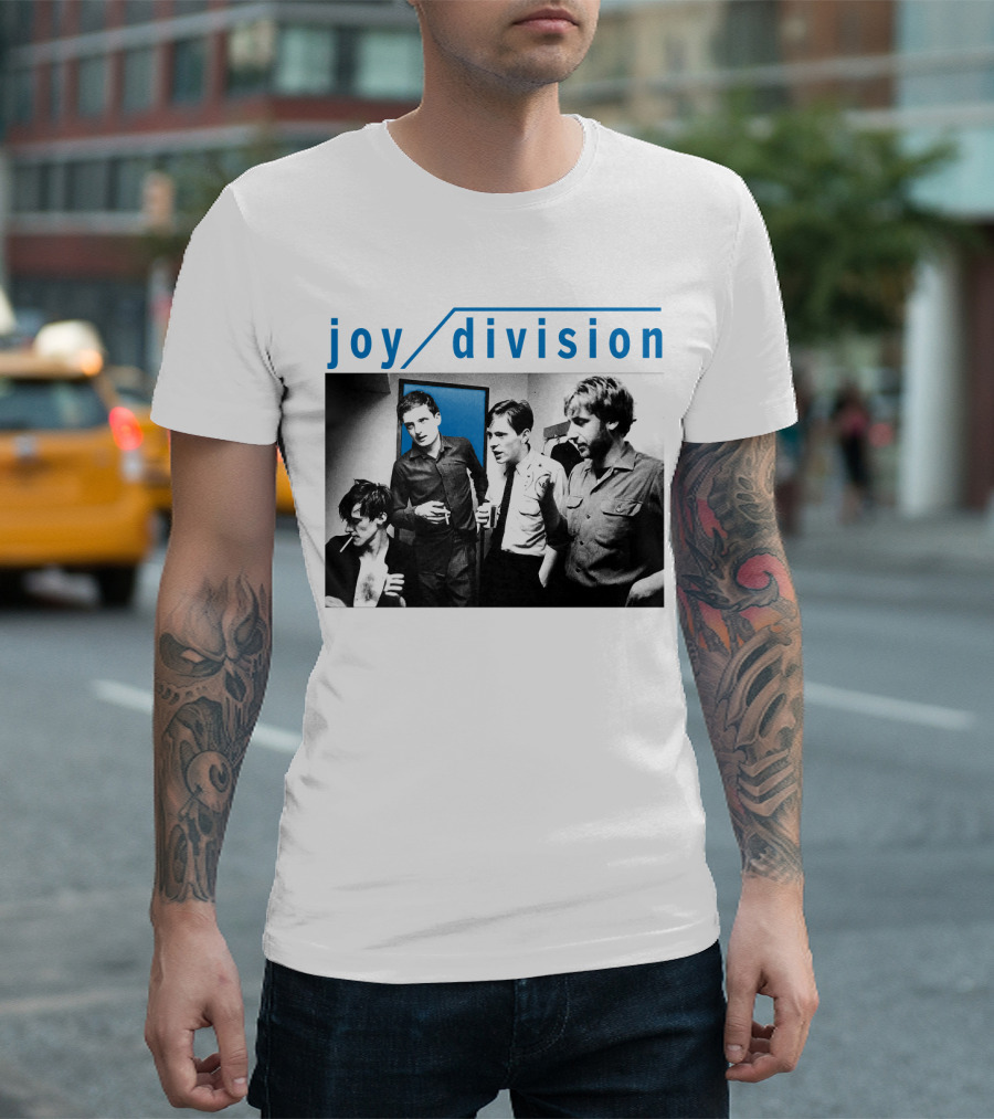 Joy Division Band Vintage Group Photo T-Shirt