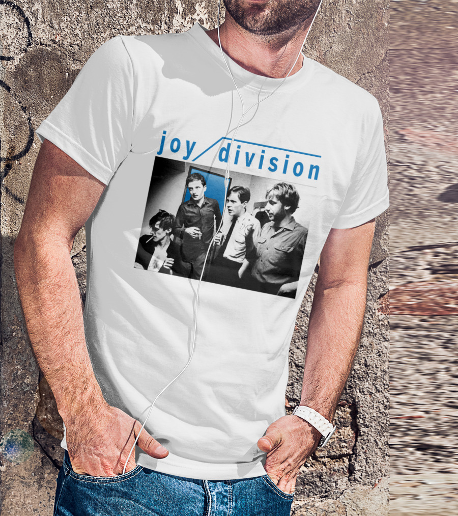 Joy Division Band Vintage Group Photo T-Shirt