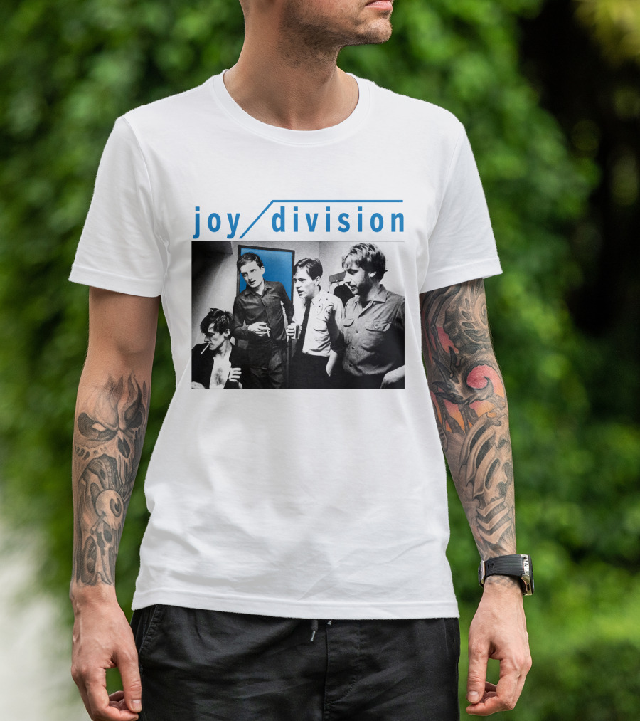 Joy Division Band Vintage Group Photo T-Shirt