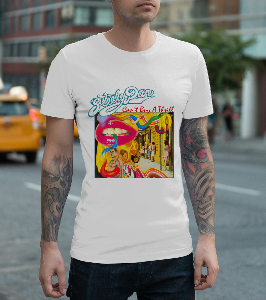 Steely Dan Can't Buy A Thrill Album Cover T-Shirt