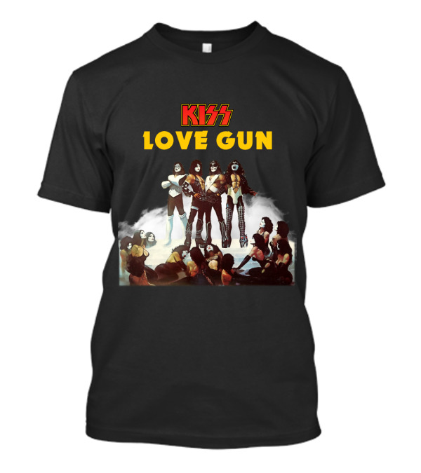 Kiss Love Gun Album Cover T-Shirt