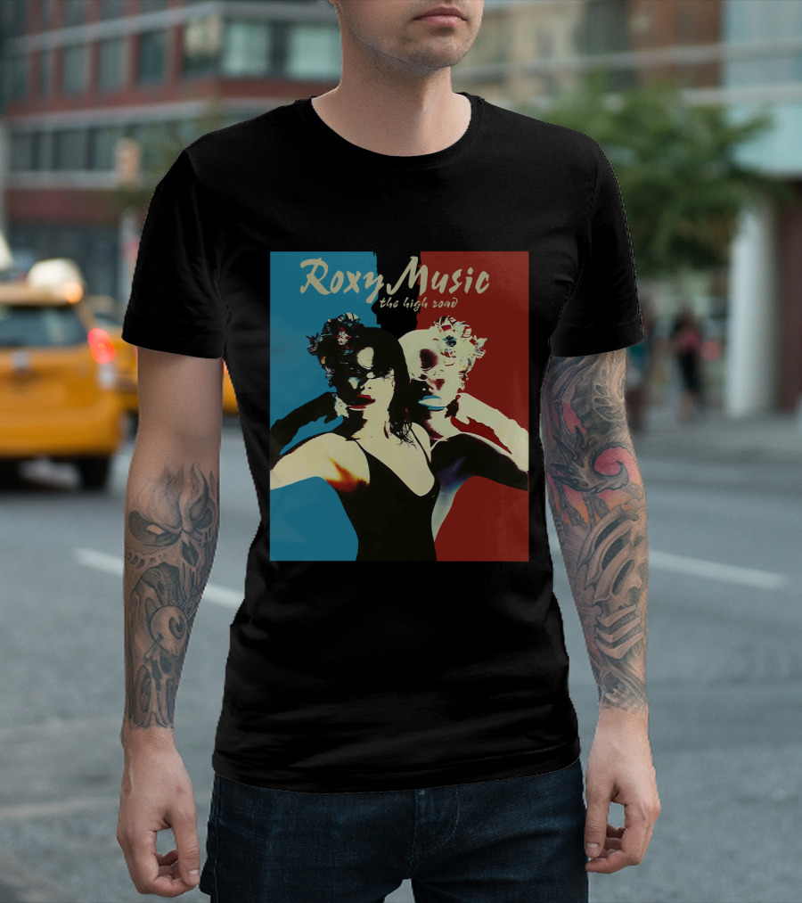 Roxy Music The High Road Dual-Tone T-Shirt