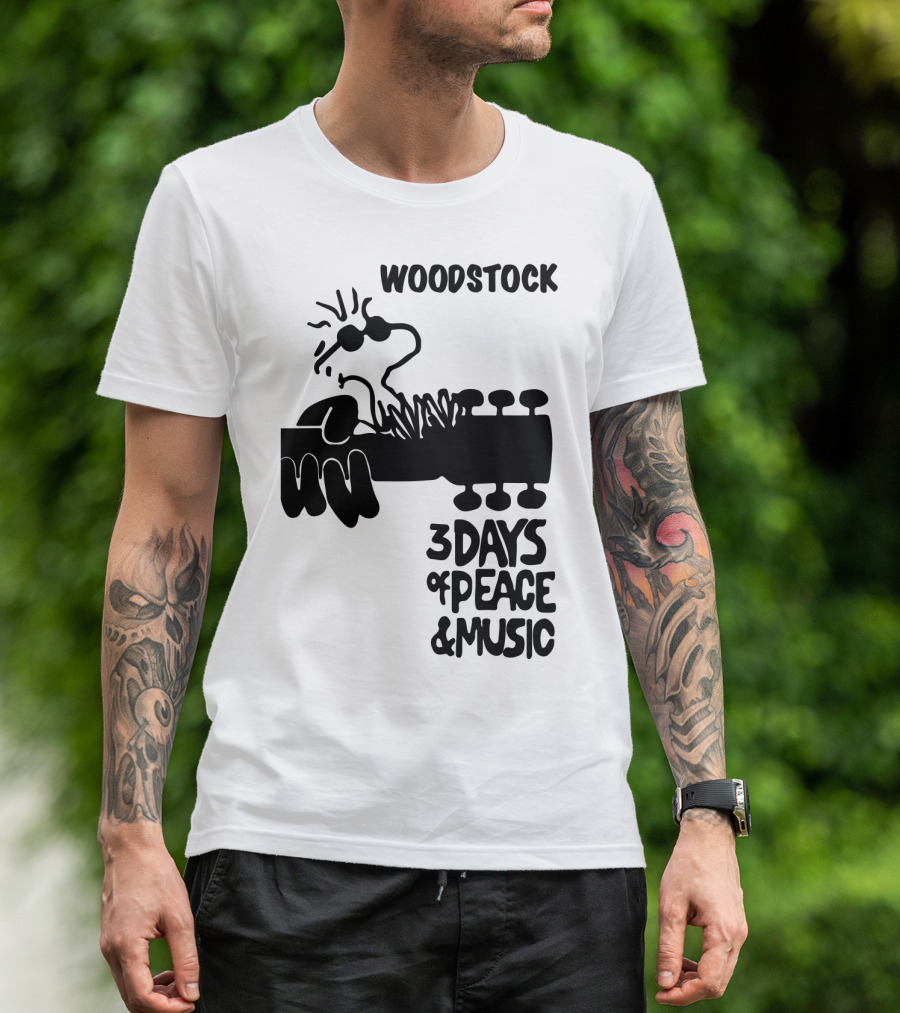 Woodstock 3 Days Of Peace & Music Ws69 T-Shirt