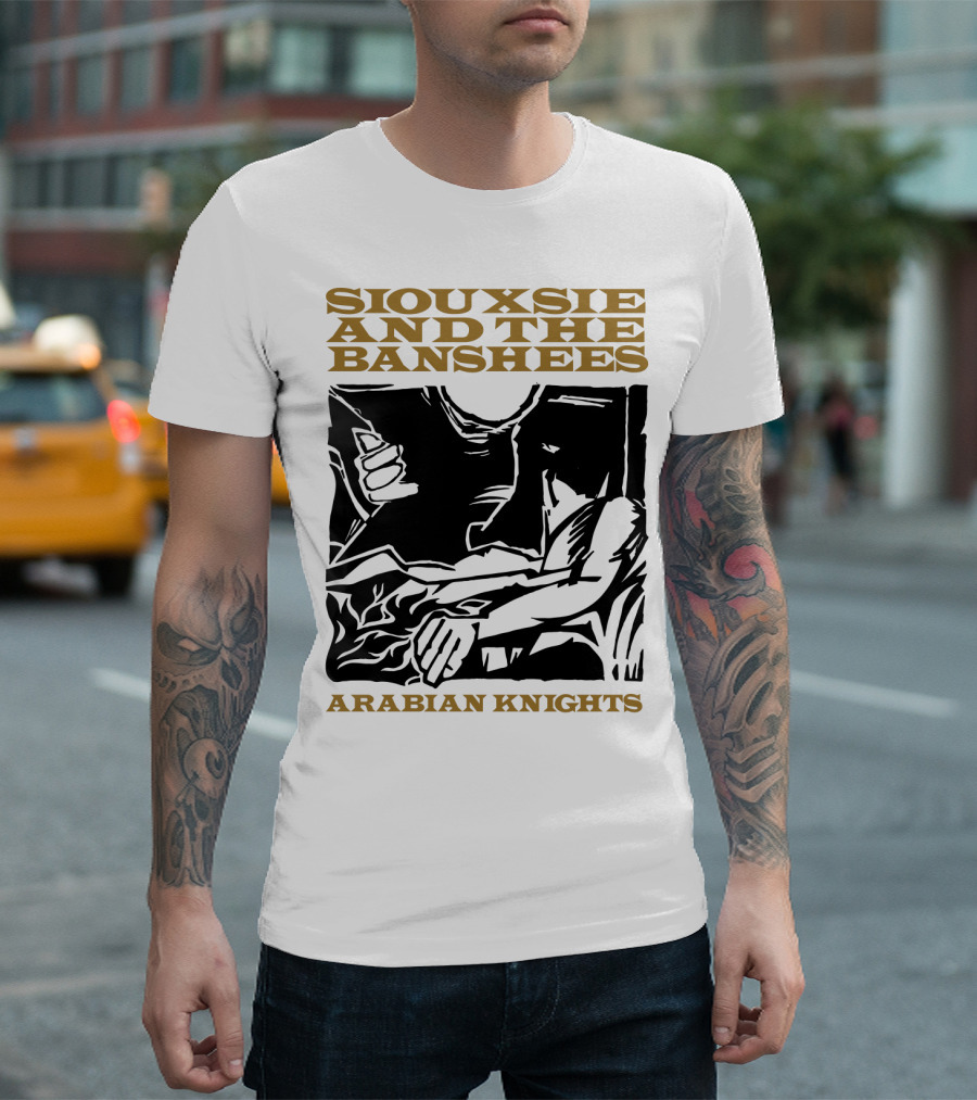 Siouxsie And The Banshees Arabian Knights Graphic Satb T-Shirt