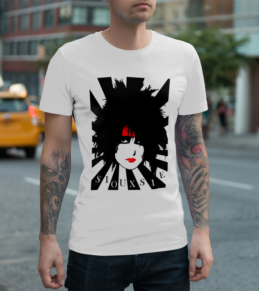 Siouxsie Banshees Style Bold T-Shirt