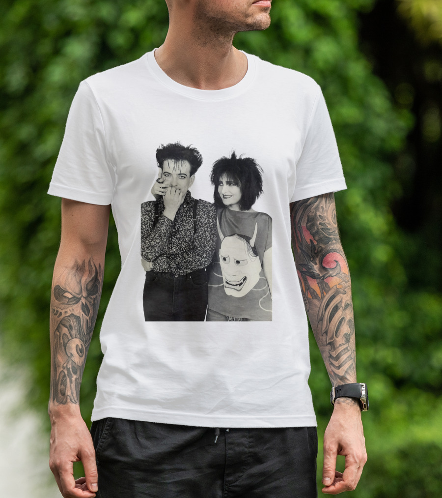 Satb 12 Hannya Mask And Gothic Fashion Influence T-Shirt