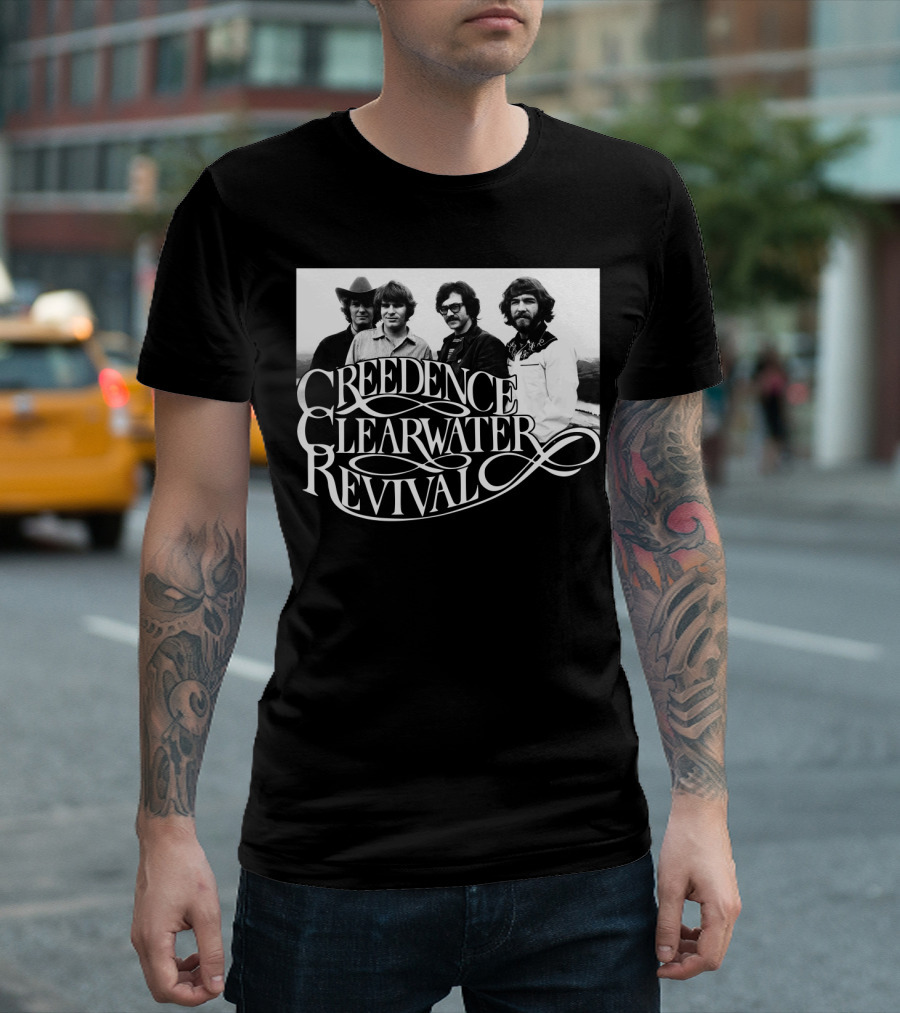 Creedence Clearwater Revival Band Photo Classic T-Shirt