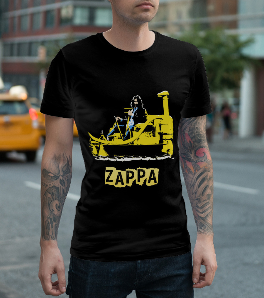 Zappa Bulldozer Yellow T-Shirt