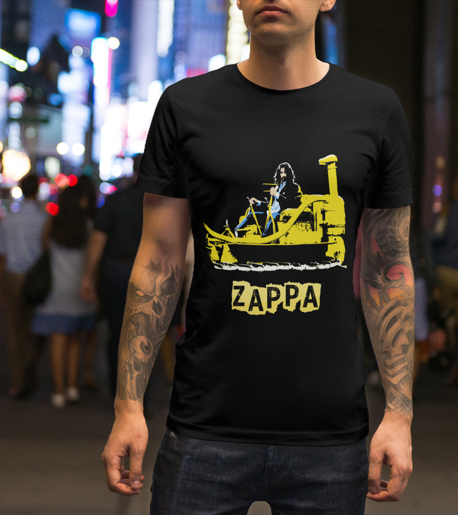 Zappa Bulldozer Yellow T-Shirt