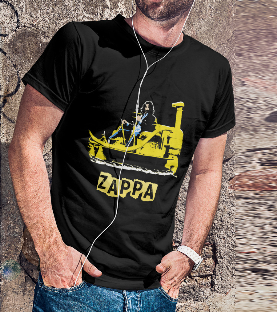 Zappa Bulldozer Yellow T-Shirt