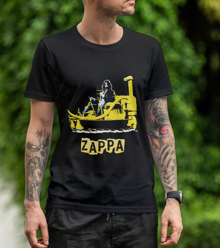 Zappa Bulldozer Yellow T-Shirt