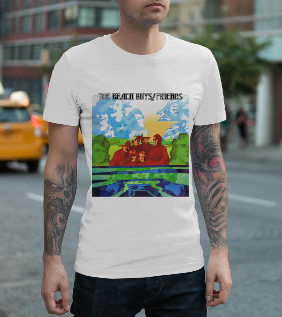 The Beach Boys Friends Album Cover Art T-Shirt