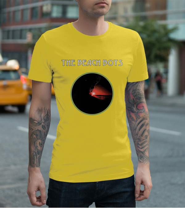 The Beach Boys Surfing Sunset Circle T-Shirt