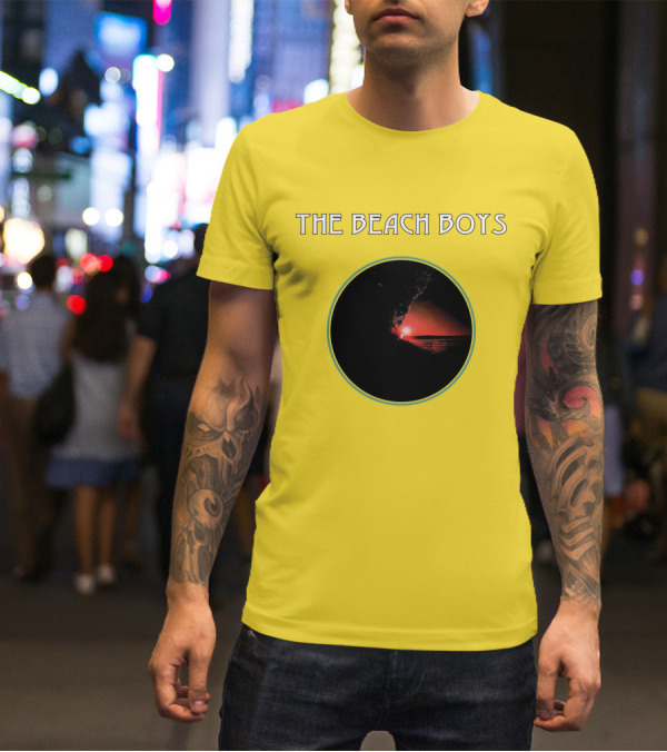 The Beach Boys Surfing Sunset Circle T-Shirt
